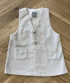 ベビー服キッズ服トップスベストワンピースコーデュロイ90