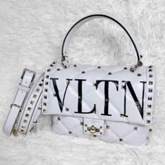美品✨VALENTINO キャンディスタッズ VLTN ハンドバッグ 2WAYのサムネイル