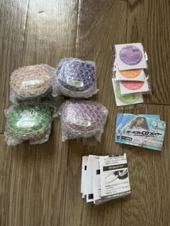 本当に録音再生！ポータブルCDプレイヤーマスコット セミコンプ　４種　平成レトロ