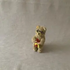 【vintage】Max Carl 編み物クマ　アンティーク(説明のご確認)のサムネイル