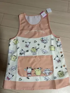 保育士Sanrio Characters エプロン ポムポムプリン シナモロールのサムネイル