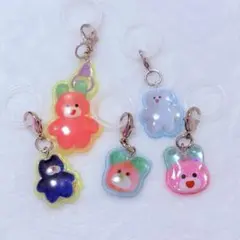 めじるしチャーム 傘マーカー レジン 雪だるま - メルカリ