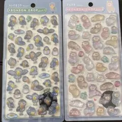 BONBON DROP ハシビロコウ アルパカ シール