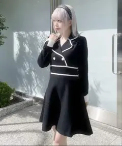 park east ニット ワンピース