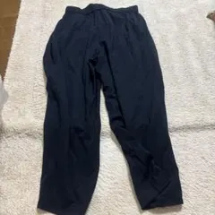 ネイビー ゴムウエスト カジュアルパンツ　ユニクロ　無印良品