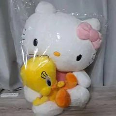 超激レア‼️新品❗ハローキティ&トゥイーティー　ぬいぐるみ2L　セキグチ2003