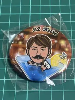 オリックス　缶バッジ　九里亜蓮　ガチャ