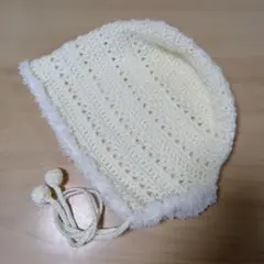 手編みニット帽