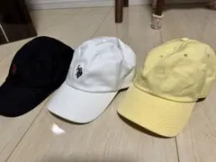 US POLO ベースボールキャップ 3点セット