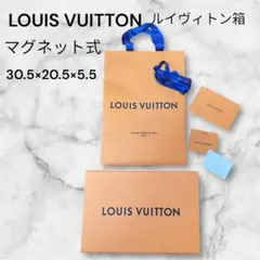 LOUIS VUITTON 空箱 マグネット式 ショップ袋 リボン カード付き