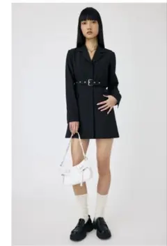MOUSSY LONG SLEEVE BLAZER ミニドレス