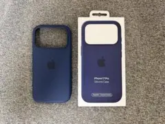 Apple iPhone 17 Pro シリコーンケース ミッドナイト 純正