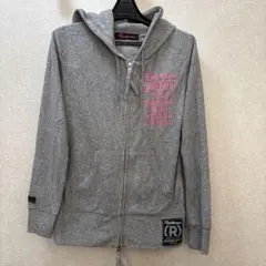 Real Voice パーカー　グレー　S リアルビーボイス