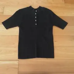 M様専用【RagOut】 黒 5分丈カットソー ニット