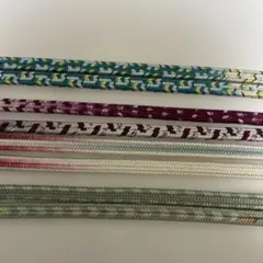 道明のセット糸で制作した帯締め