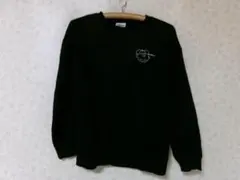 97418　PEANUTS　ピーナッツ　トレーナー　黒　L