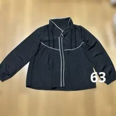 ブラック長袖シャツ・ブラウス