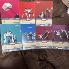 ワンピース一番くじ　I賞　クリアファイル&ステッカー