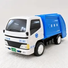美品 マルカ ゴミ収集車 清掃局 LPガス車 フリクション 清掃車 おもちゃ 車のサムネイル