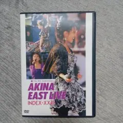 中森明菜 EAST LIVE INDEX-23　DVD