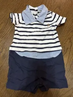 Baby Gap ストライプ柄ロンパース 6-12ヶ月