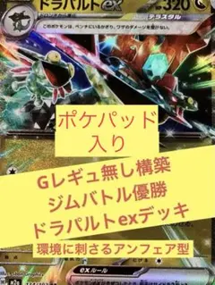 【3日以内発送】ポケカ　最新環境対応　ドラパルトexデッキ　構築済みデッキ
