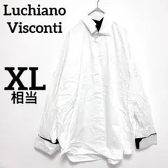 Luchiano Visconti 白シャツ サイズ17【XL相当】イタリア