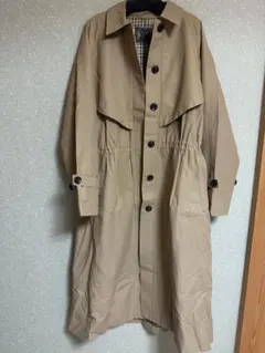 moussy ベージュ トレンチコート ウエストゴムのサムネイル