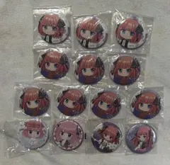 アニメキャラクター 缶バッジ 14個セット 五等分の花嫁 二乃