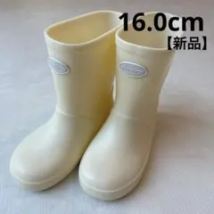 【新品未使用】　ペアマノン　長靴　レインブーツ　16.0 イエロー　黄色