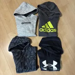 キッズ パーカー セット OUTDOOR adidas Under Armour