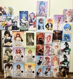 人気フィギュア39個まとめ売（スパイファミリー、ワンピース、初音ミク、リゼロ等） 人気フィギュア39個まとめ売（スパイファミリー、ワンピース