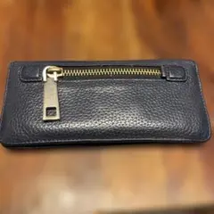 MARC JACOBS 長財布 ネイビー レザーのサムネイル