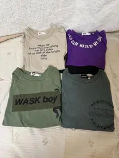 Tシャツ 4枚セット 120cm BeBe WASK