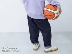 デビロック ストレッチデニム ペグトップパンツ 110