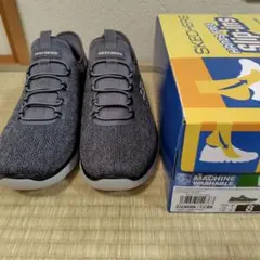 SKECHERS グレー スニーカー 232469W/CCBK