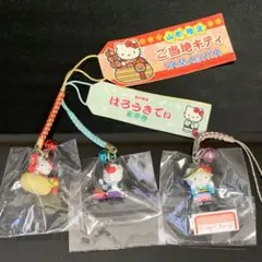 ご当地キティ//静岡限定 富士サファリパーク・茶・焼きそば・安倍川餅