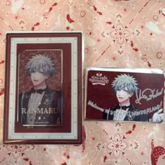 ★匿名配送★うたプリ ワンダーランド ビジュカ　パスポートカード　黒崎蘭丸