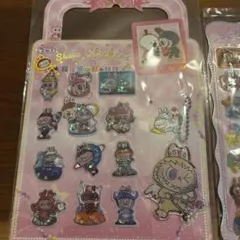 ラブブキャラクターシールセット 4種