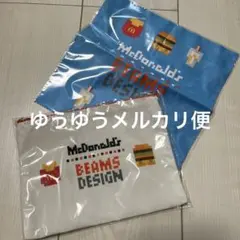 McDonald's BEAMS DESIGN クリーナークロス、ポーチ