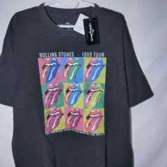 新品 Tシャツ L ザローリングストーンズ ロック 北米ツアー 1989 バンド