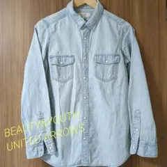 UNITEDARROWS BEAUTY&YOUTH デニムシャツ M インディゴ