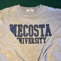 WEGO MECOSTA UNIVERSITY スウェット M