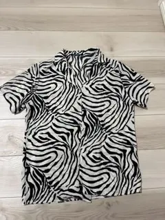 ゼブラ柄 シャツ