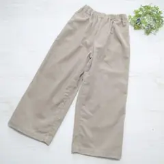 【極美品】ダナファヌル コーデュロイ 総ゴム イージーパンツ 日本製