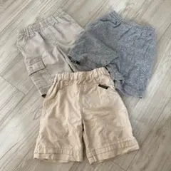 100サイズ 半ズボン 3点セット　デビロック　コムサイズム
