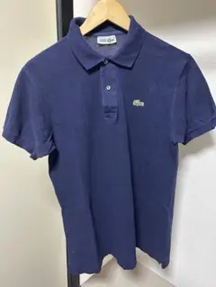 Lacoste ネイビー ポロシャツ　70〜80s フランス製