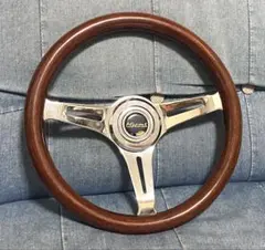 ウッドハンドル　ウッドステアリング　38cm アメリカン　USDM 旧車 ウッドハンドル ウッドステアリング 38cm アメリカン USDM 旧車