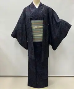 ❪7806❫ ❦ 結城紬 アンサンブル❦