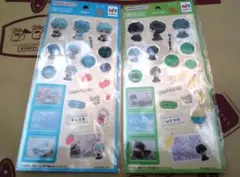 匿名配送★坂田銀時　土方十四郎　セット　るかっぷコラージュシール　銀魂 シリーズ